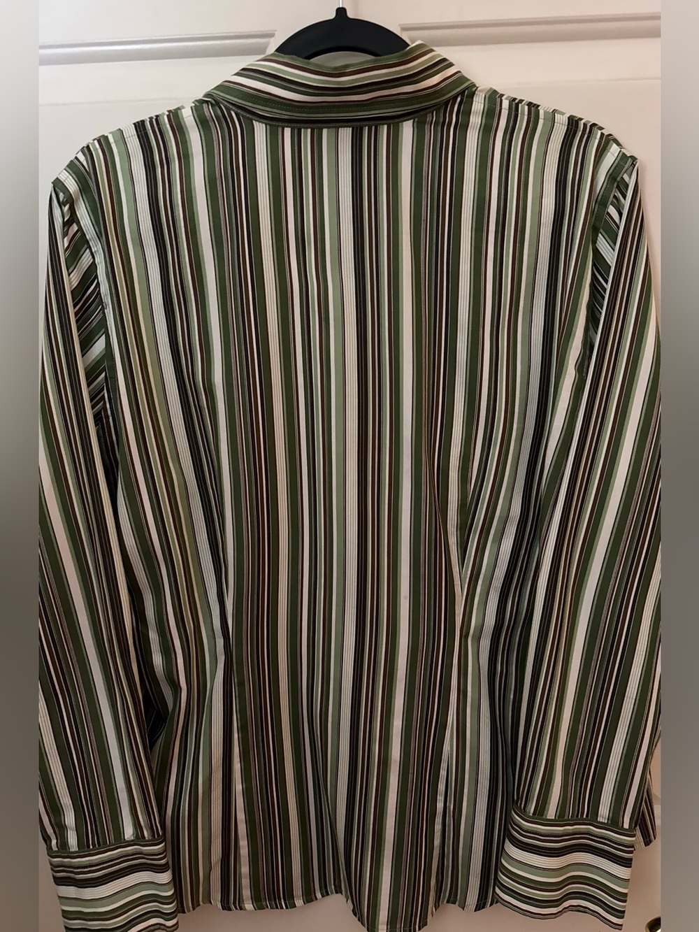 Jones New York Signature Shirt 100% Cotton Woman’s Shirt Size Large - Picture 8 of 12